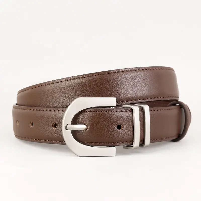 2025 Korean Style Women's Belt 3 Colors Genuine Cowhide 100cm - Image 3