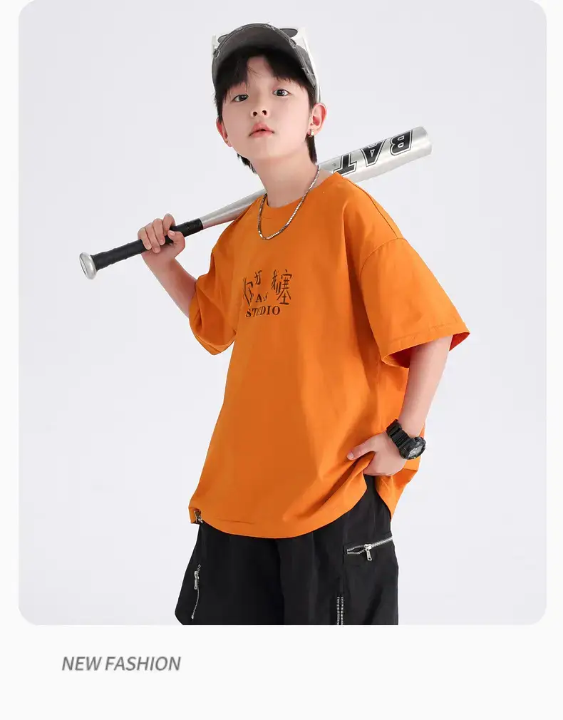 Boys T-Shirt Nezha Collab White 2026 Ice Feel — feature 27