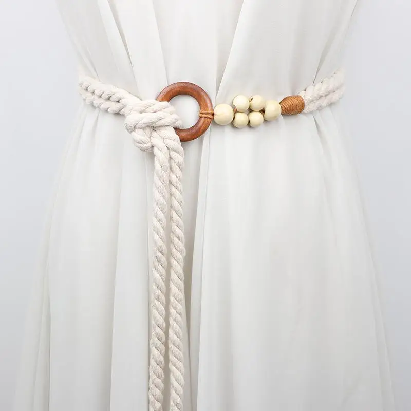 Hemp Rope Belt Accessories for Women