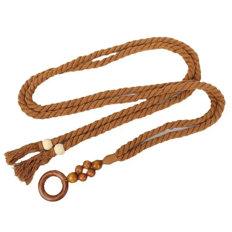 Hemp Rope Belt Accessories for Women