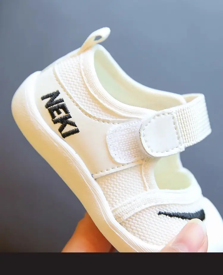 0-3Yrs Baby Sandals Grey Soft Sole Summer — feature 4