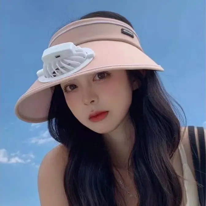 Summer Adult Large Brim Travel Solar + USB Charging Dual-Purpose Fan Hat Sun Protection Sun Hat Anti-Uv — feature 18