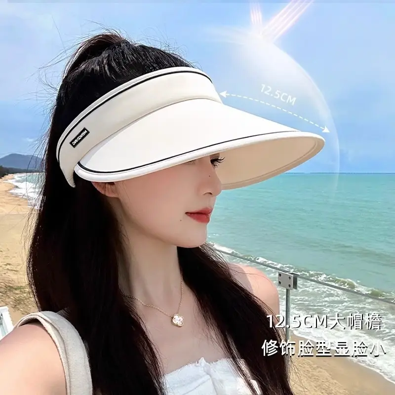 Summer Adult Large Brim Travel Solar + USB Charging Dual-Purpose Fan Hat Sun Protection Sun Hat Anti-Uv — feature 2