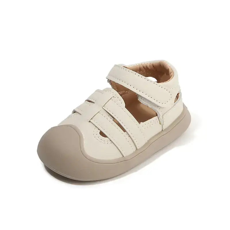 Boys' Toe-Toe Anti-Kick Sandals White