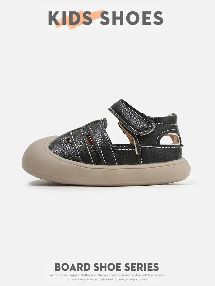 Boys' Toe-Toe Anti-Kick Sandals White — feature 6