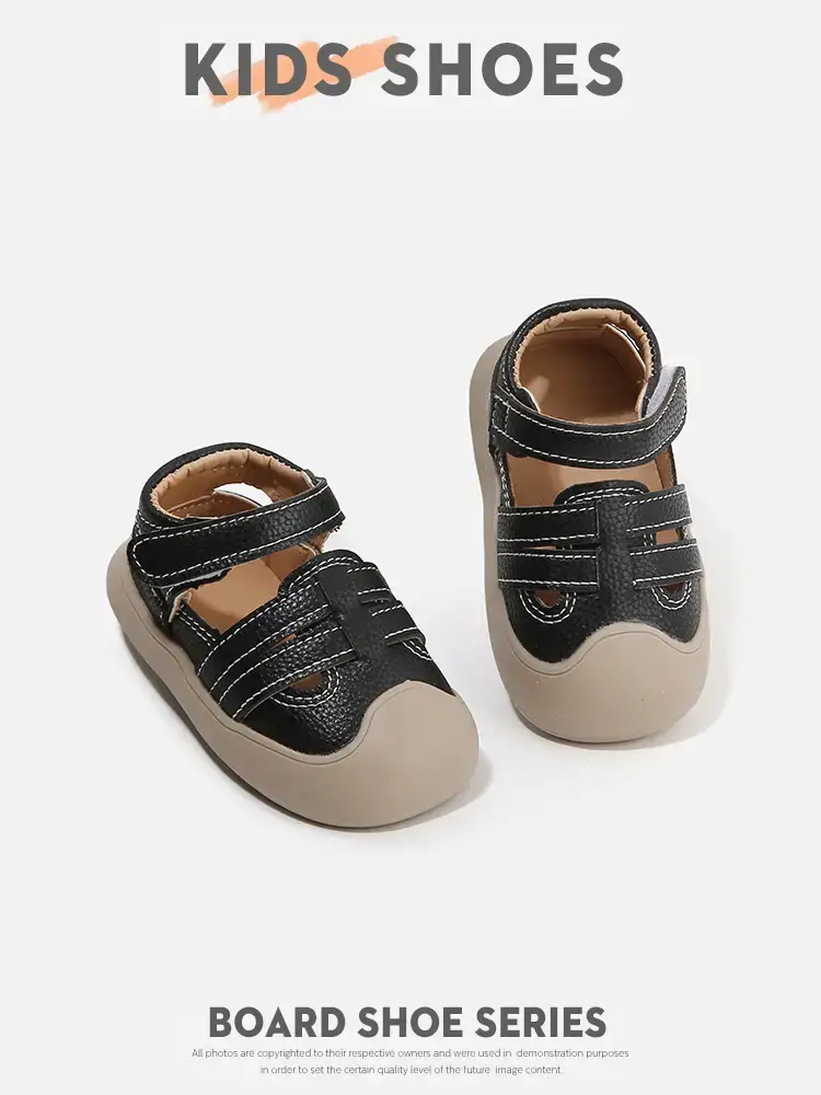 Boys' Toe-Toe Anti-Kick Sandals White — feature 9