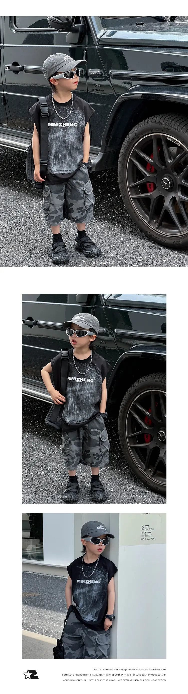 Kids Korean Style Sleeveless Vest T-Shirt 2025 — feature 13