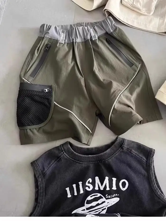 Kids Sleeveless T-Shirt American Retro Cool Summer — feature 6