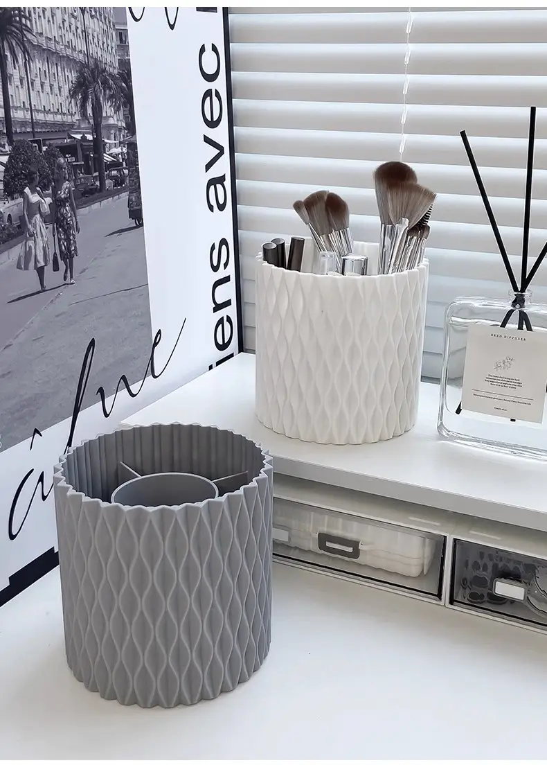 Rotatable Pen Holder with 360° Turn for Home Office & Makeup — feature 10