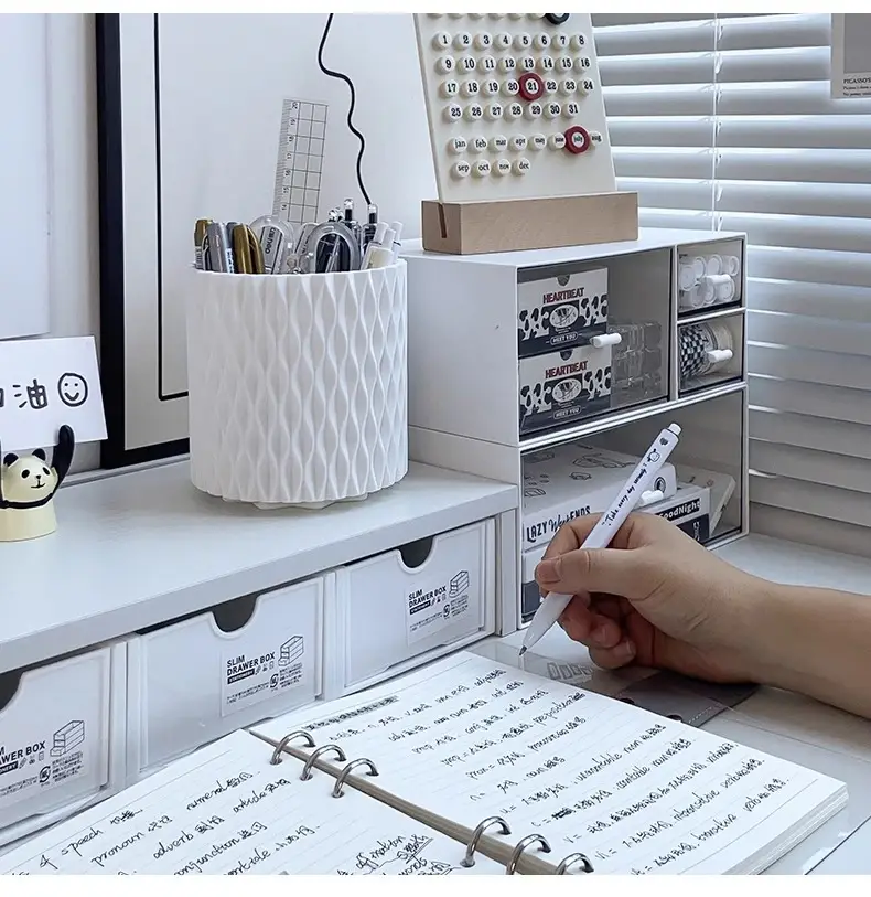 Rotatable Pen Holder with 360° Turn for Home Office & Makeup — feature 12