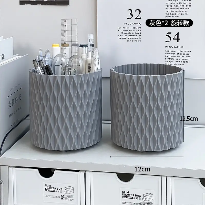 Rotatable Pen Holder with 360° Turn for Home Office & Makeup - Image 5
