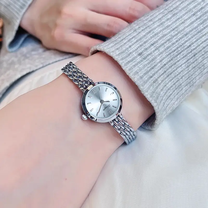 Women's Elegant Water Resistant Bracelet Watch with Chain Strap - Image 7