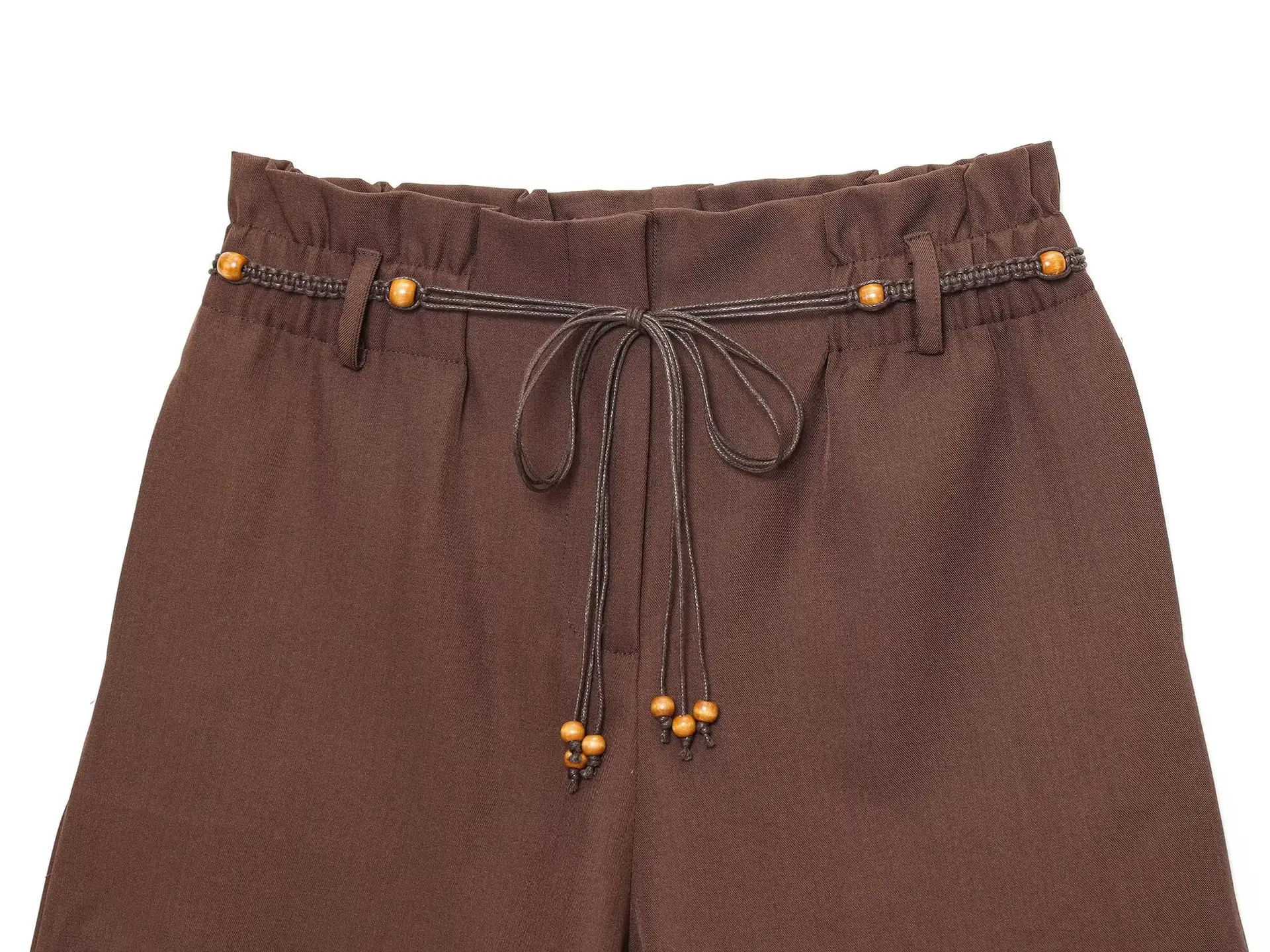 Brown Cross-Border Blazer Shorts Set — feature 15