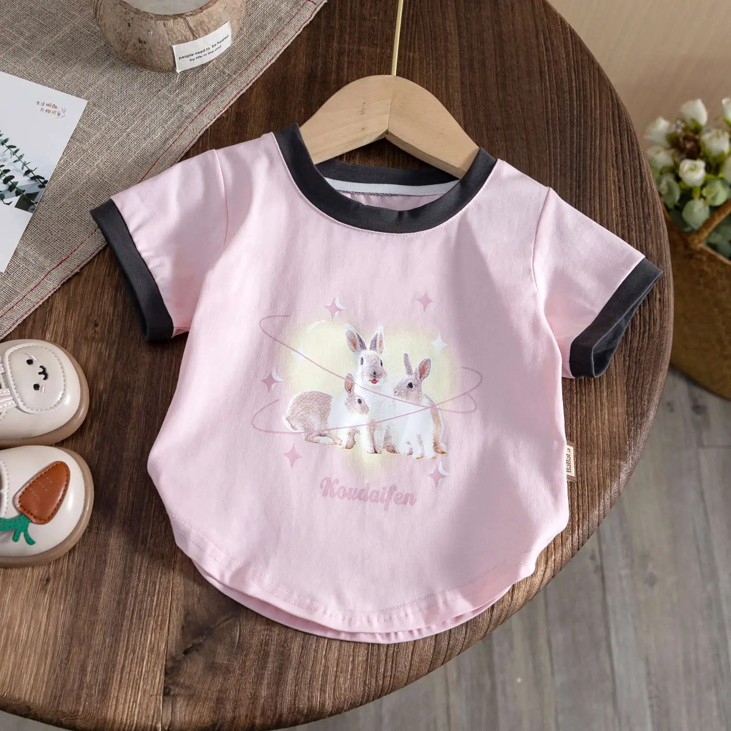Boys Cotton T-Shirt Summer 2025 with Lion & Unicorn Design - Image 4