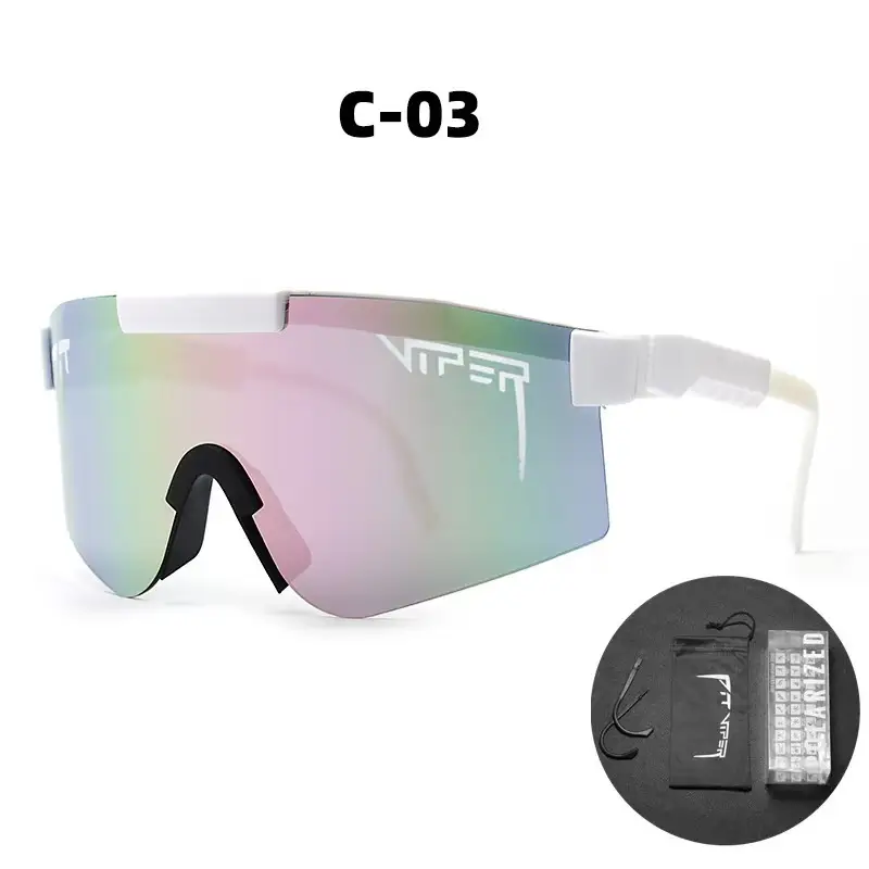 European Cycling Sunglasses with LED Light & Windproof Design — feature 11