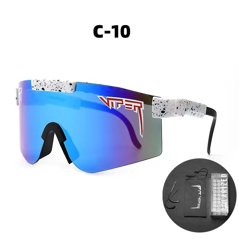 European Cycling Sunglasses with LED Light & Windproof Design — feature 18
