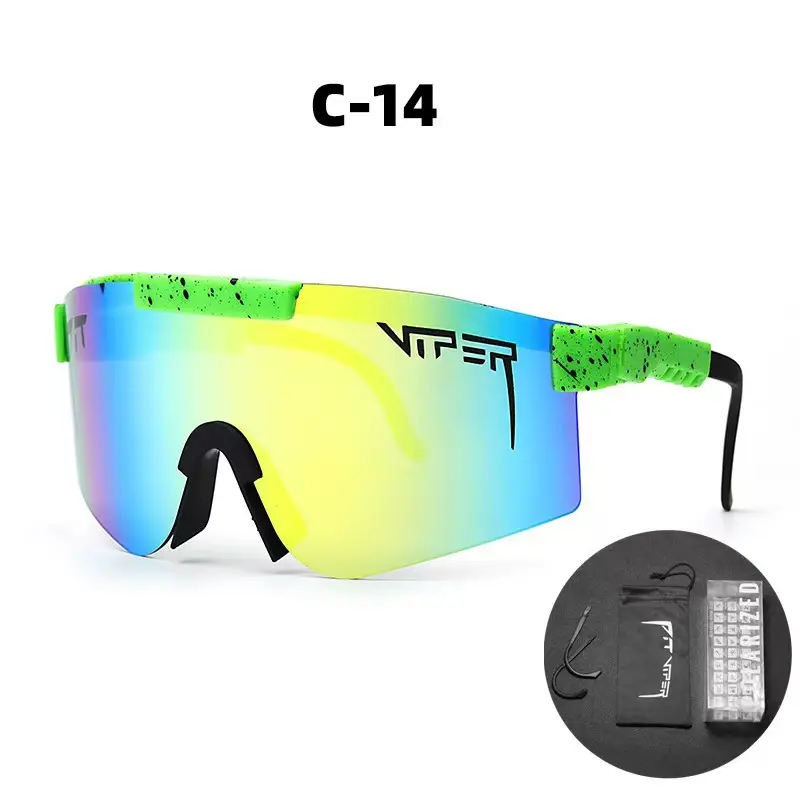 European Cycling Sunglasses with LED Light & Windproof Design — feature 22