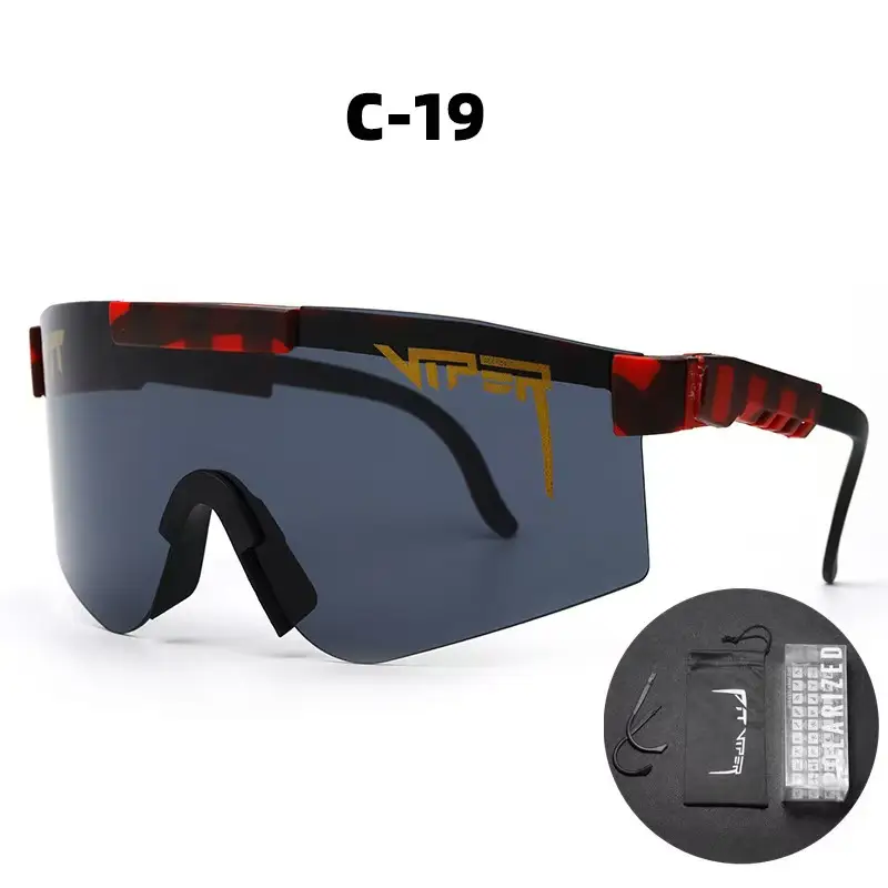 European Cycling Sunglasses with LED Light & Windproof Design — feature 27