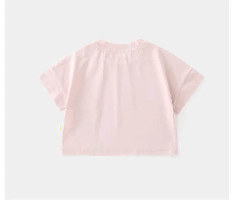 Duuduu Baby T-Shirt Small Brown Bear Print Summer Top — feature 34