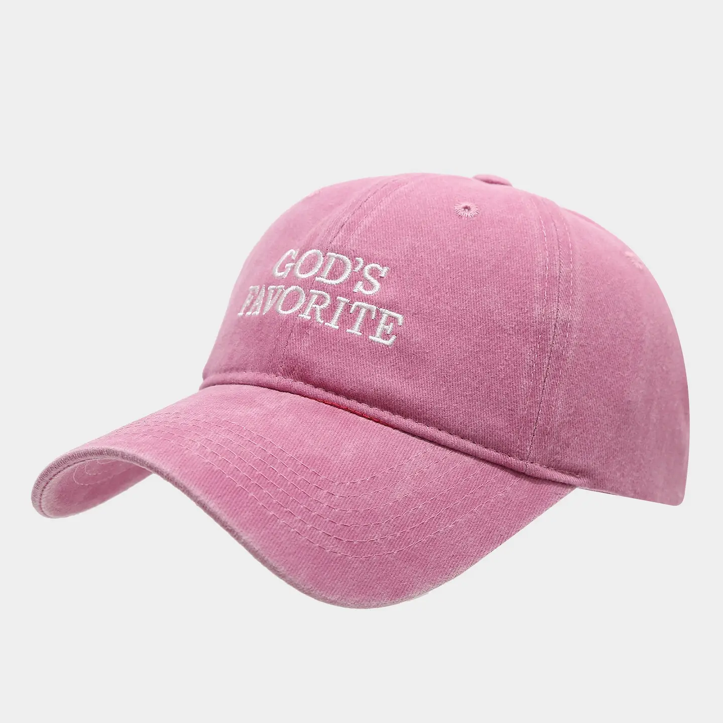 Women's Blue "God's Favorite" Baseball Cap — feature 13