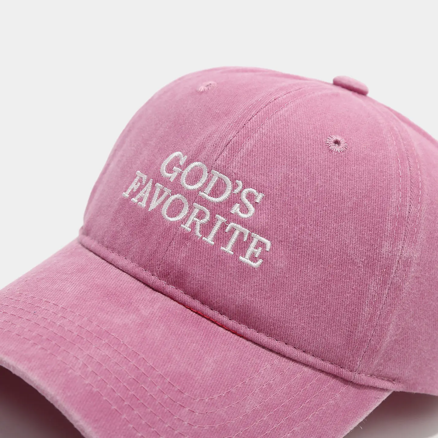 Women's Blue "God's Favorite" Baseball Cap — feature 14