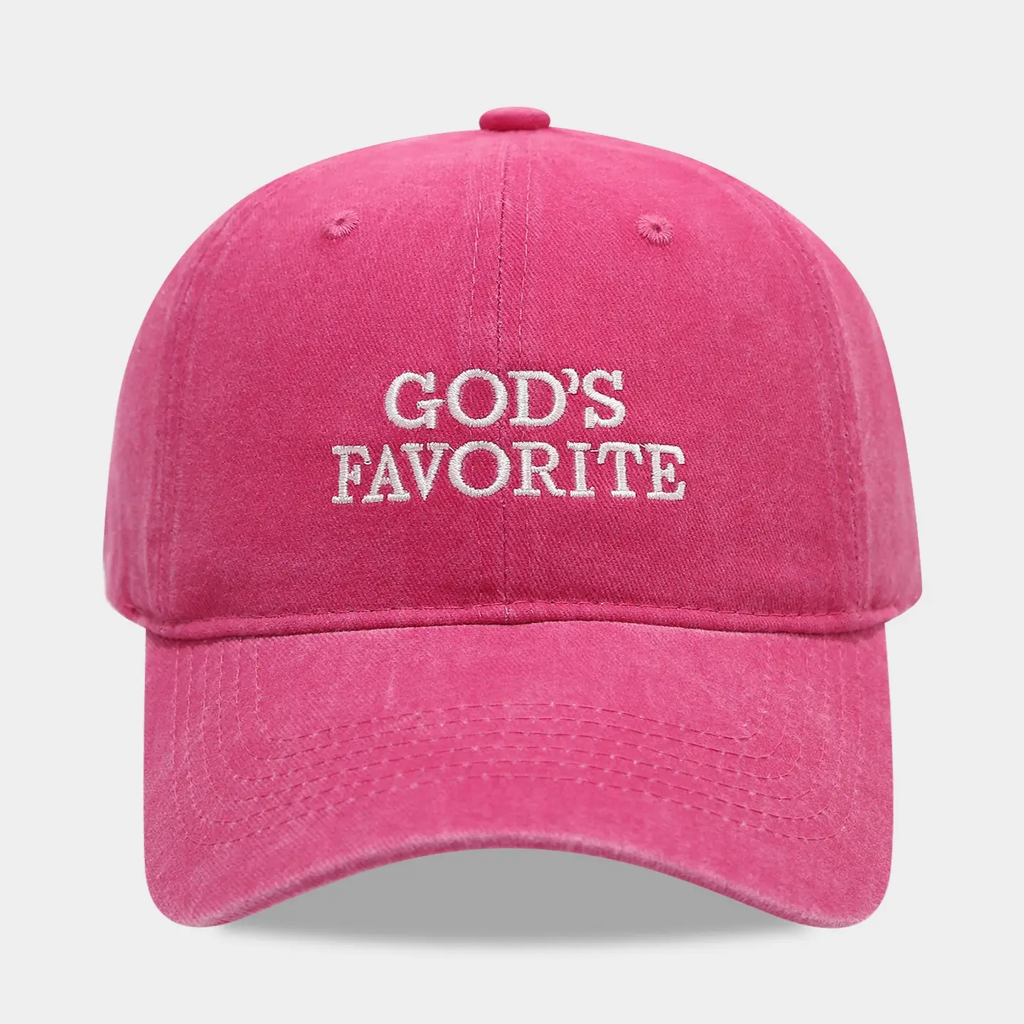 Women's Blue "God's Favorite" Baseball Cap - Image 4
