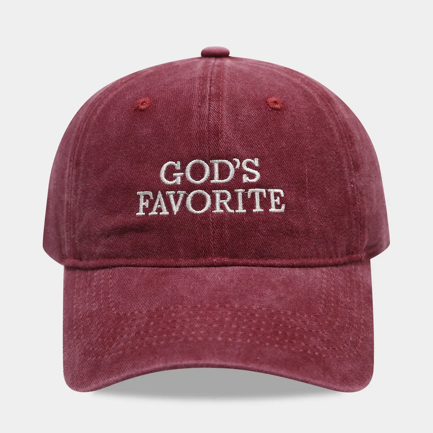 Women's Blue "God's Favorite" Baseball Cap - Image 5