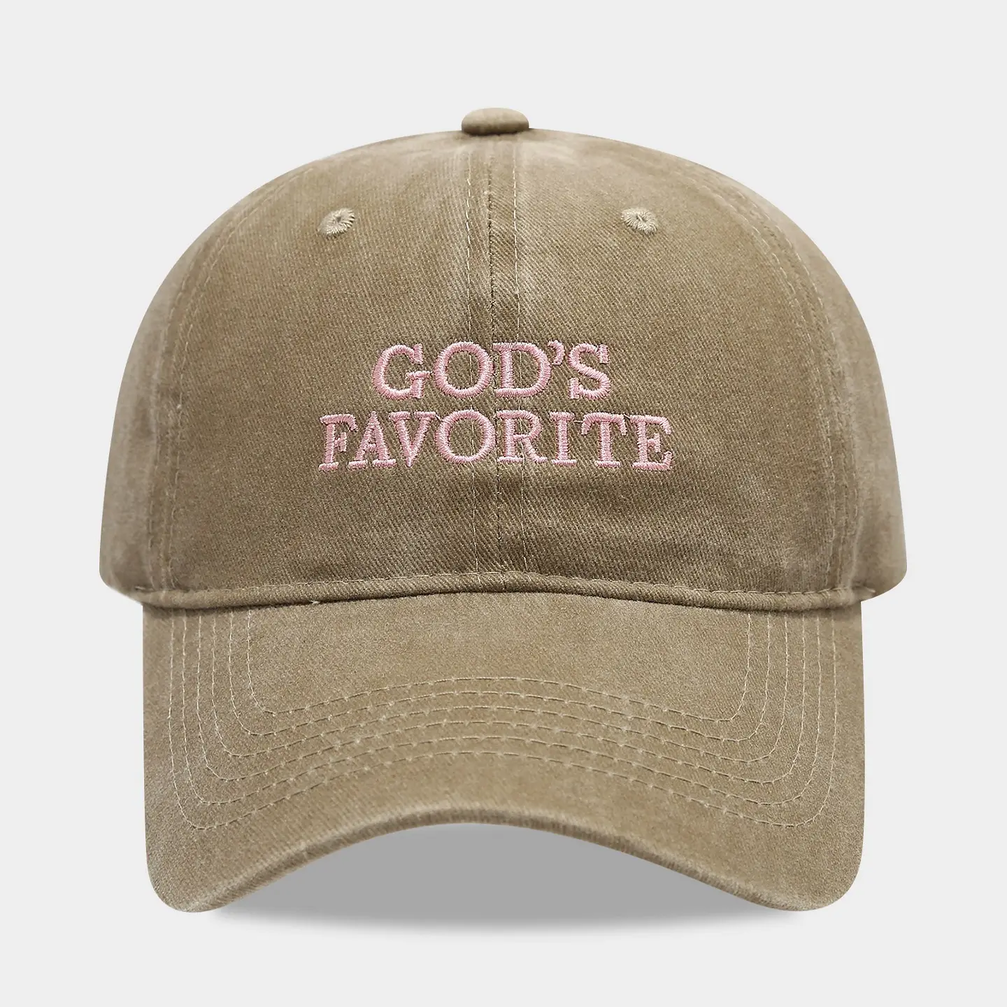 Women's Blue "God's Favorite" Baseball Cap - Image 6