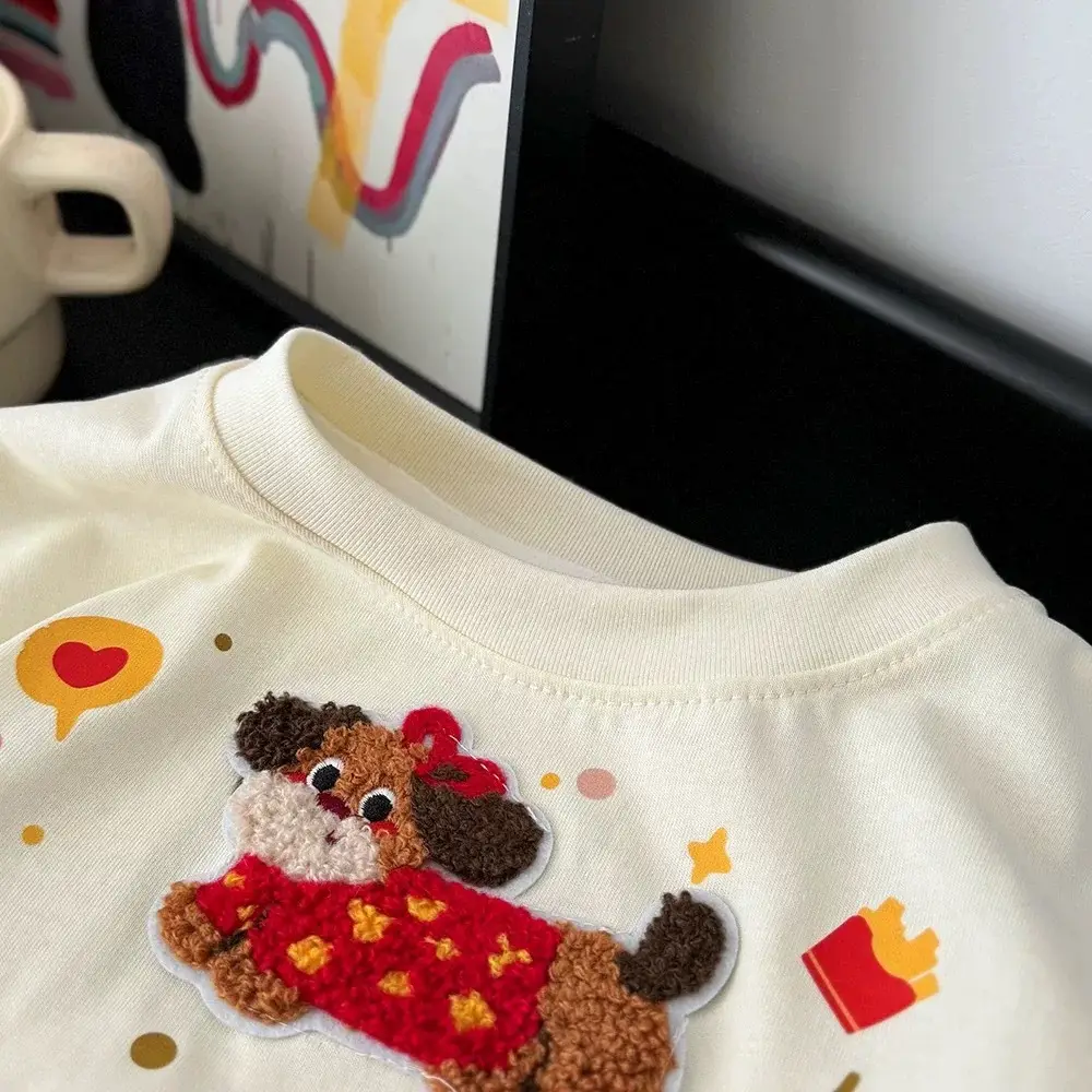 Boys Pure Cotton Cartoon T-Shirt Summer 2025 — feature 6