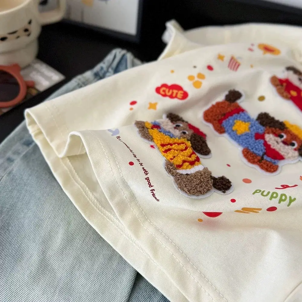 Boys Pure Cotton Cartoon T-Shirt Summer 2025 — feature 7