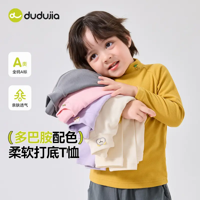 Dudu Baby Base Layer Shirt Purple Long Sleeve - Image 4
