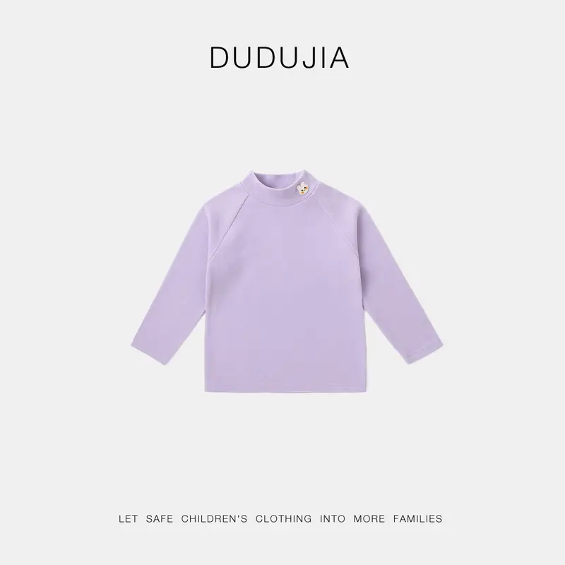 Dudu Baby Base Layer Shirt Purple Long Sleeve - Image 7