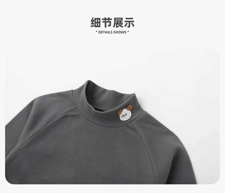 Dudu Baby Base Layer Shirt Purple Long Sleeve — feature 9