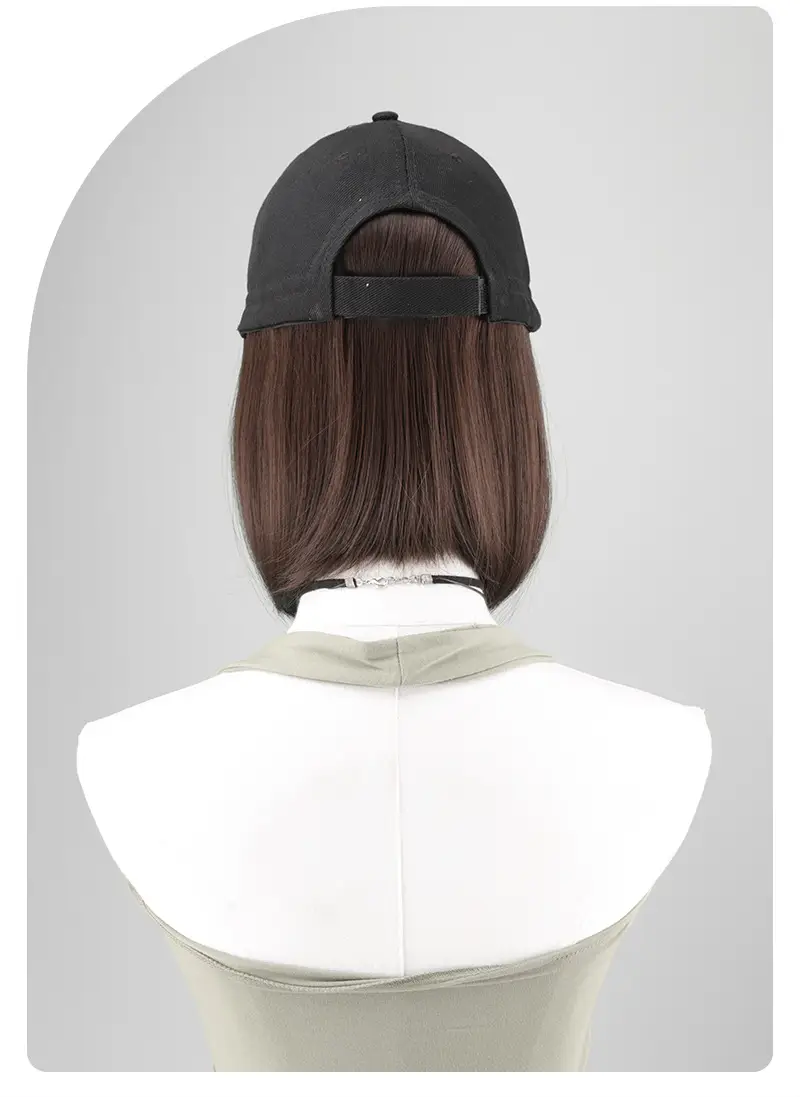 Women's All-In-One Long Hair Wig with Clavicle Cap — feature 11