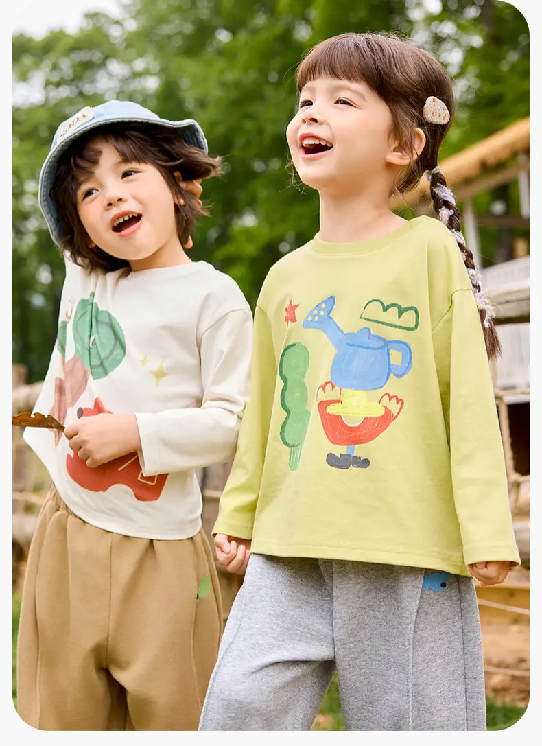 Antibacterial Cotton Boys T-Shirt with Dinosaur Print — feature 10