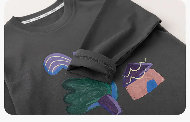 Antibacterial Cotton Boys T-Shirt with Dinosaur Print — feature 20