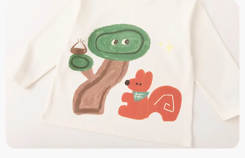 Antibacterial Cotton Boys T-Shirt with Dinosaur Print — feature 23