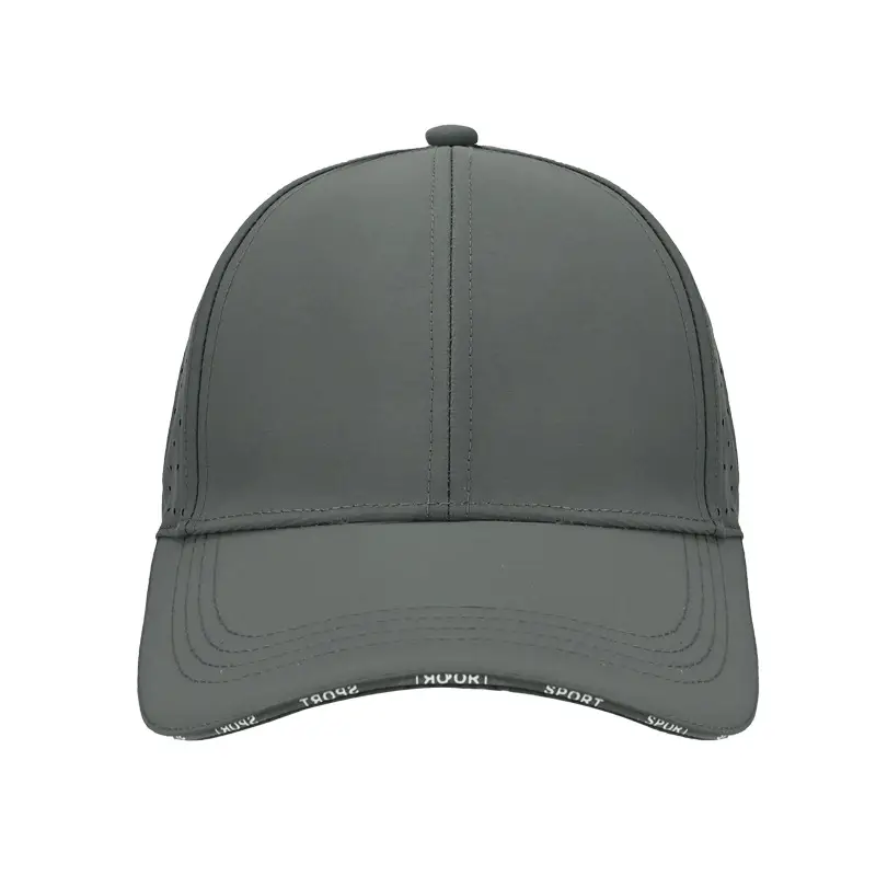 Men Women Adjustable Grey Thin Breathable Sun Hat - Image 9
