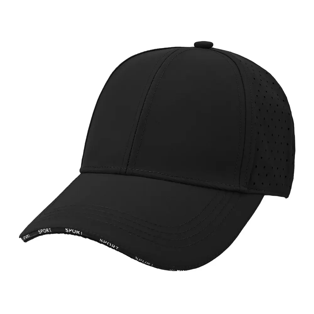 Men Women Adjustable Grey Thin Breathable Sun Hat - Image 2