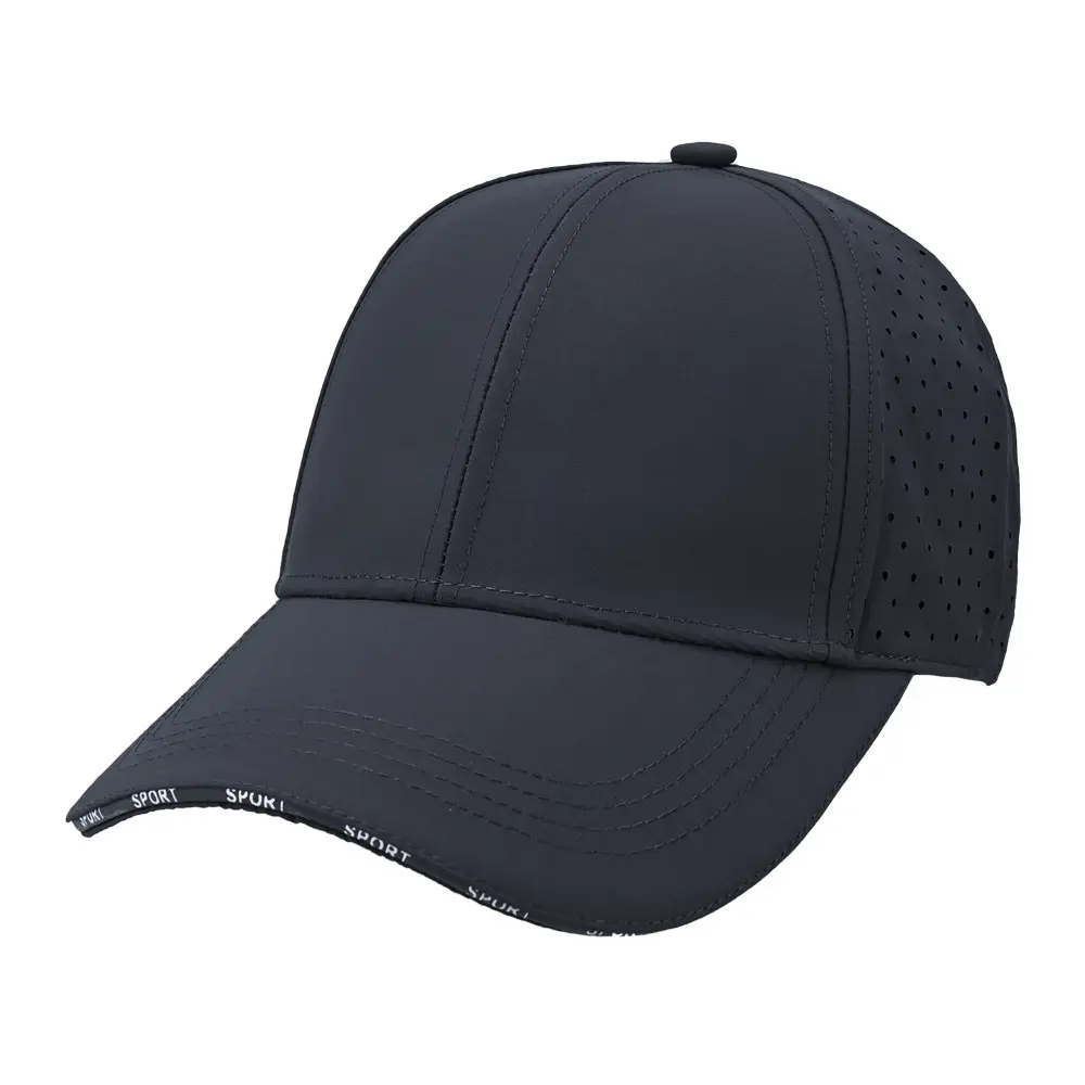 Men Women Adjustable Grey Thin Breathable Sun Hat - Image 3