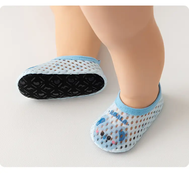 Baby Cartoon Mesh Walking Shoes Blue 1-3Yrs β feature 11