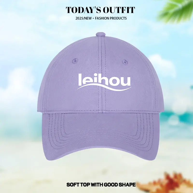 2025 New Large Baseball Cap Grey White Logo — feature 13