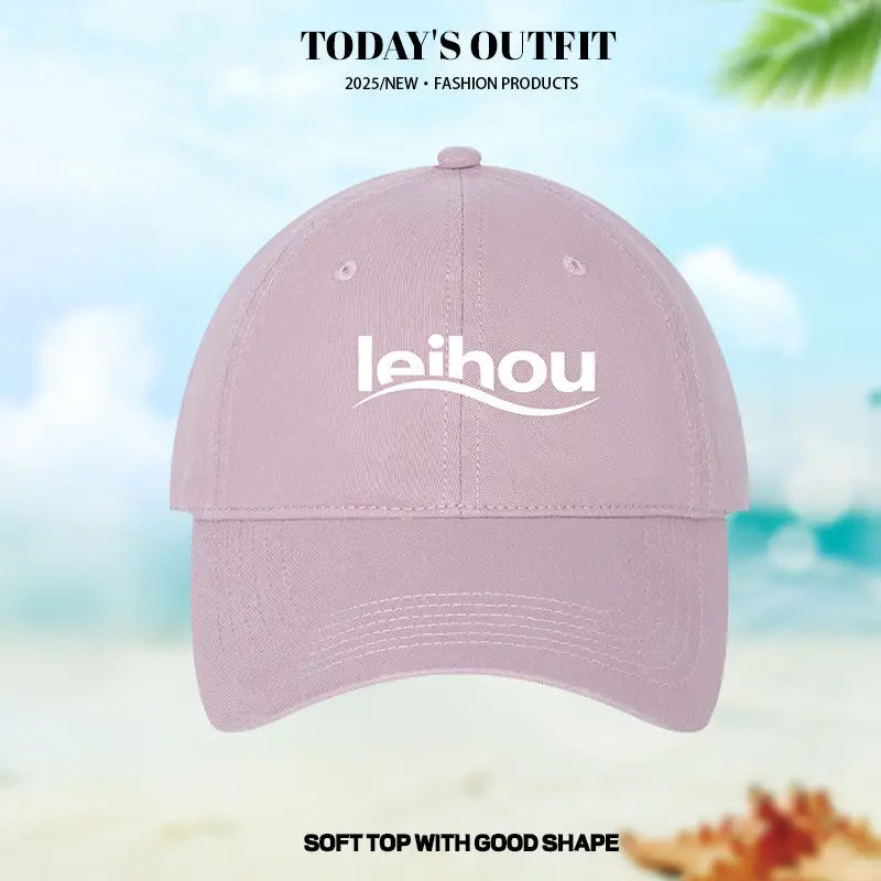 2025 New Large Baseball Cap Grey White Logo