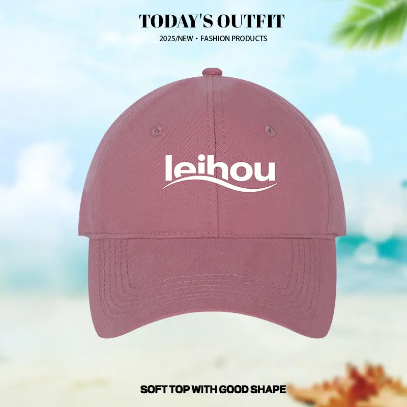 2025 New Large Baseball Cap Grey White Logo