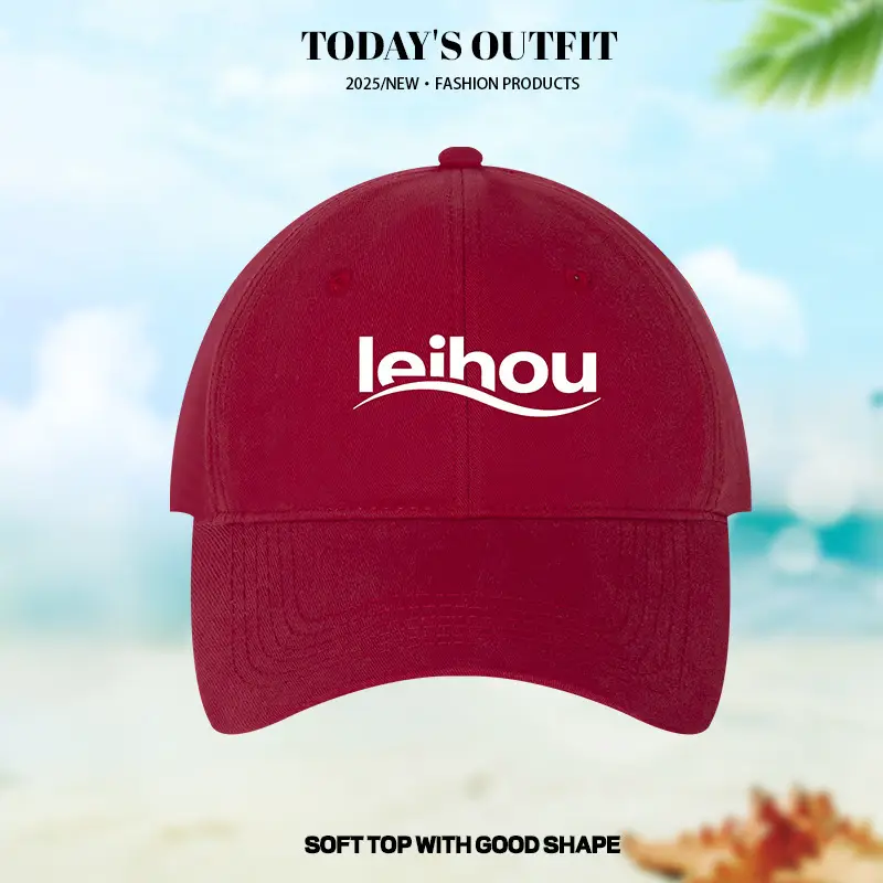 2025 New Large Baseball Cap Grey White Logo