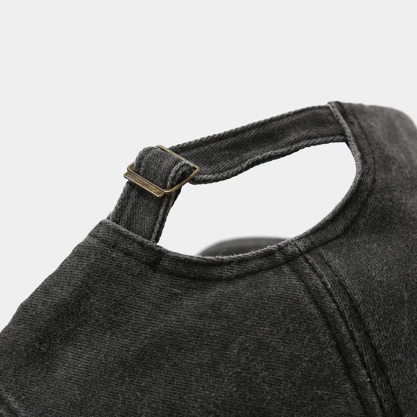 Black Leopard Print Cap with Heart Letter Design — feature 9