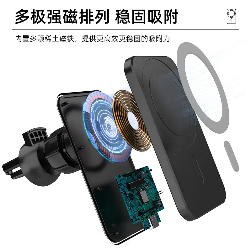 15W Magnetic Wireless Charging for iPhone 12 - Image 2
