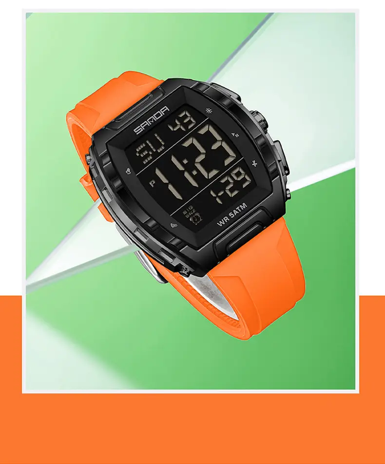 Sanda Multi-Functional Counting Watch for Men Women — feature 10