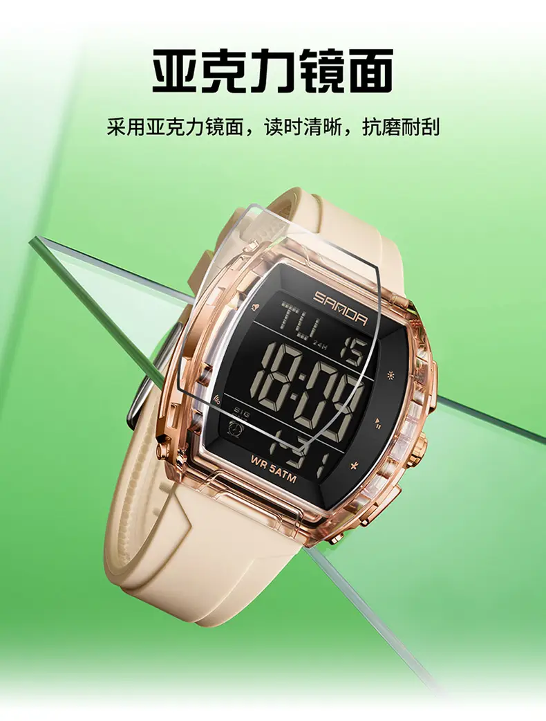 Sanda Multi-Functional Counting Watch for Men Women — feature 19