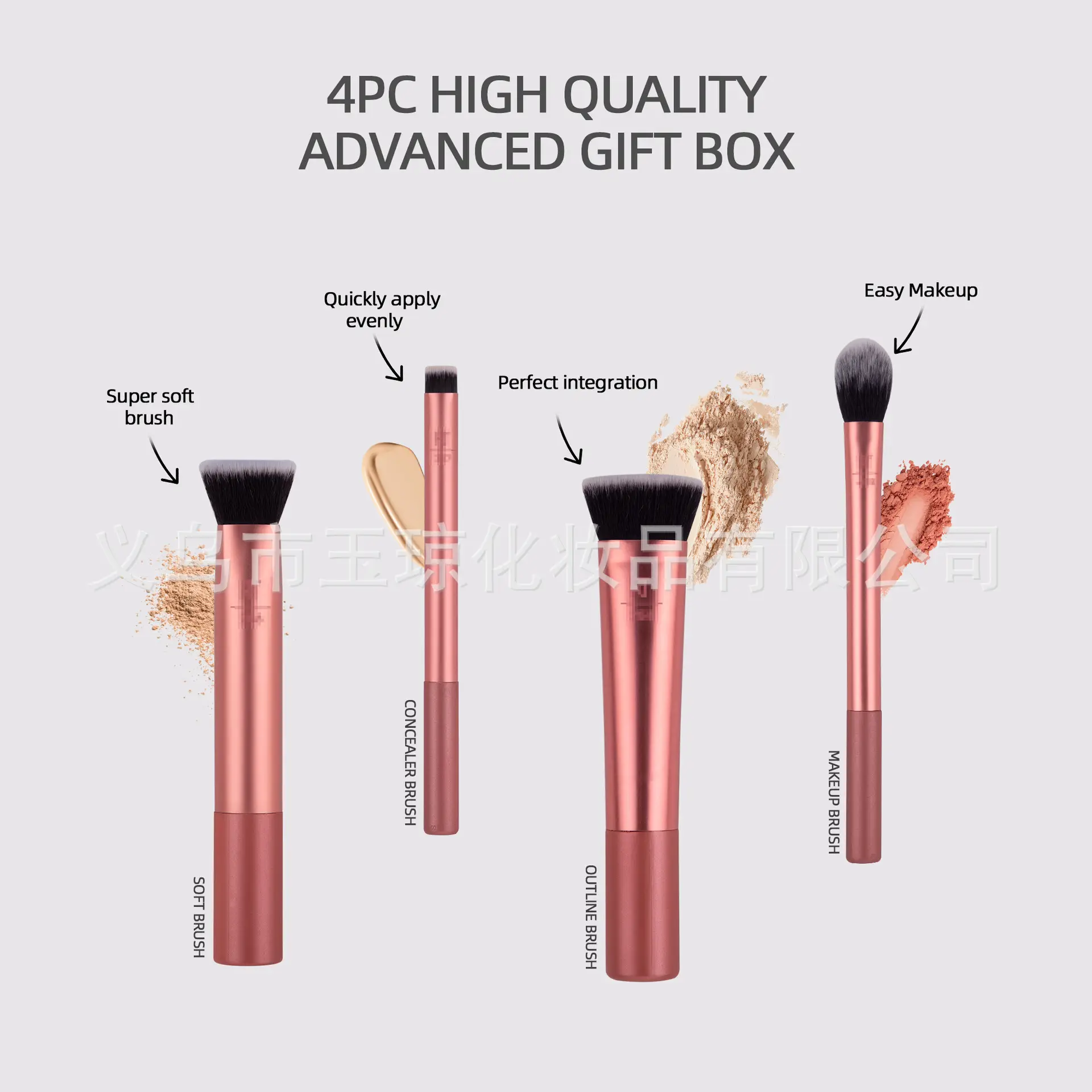Cross-Border Makeup Brush Super Soft Boxed Set - Image 4
